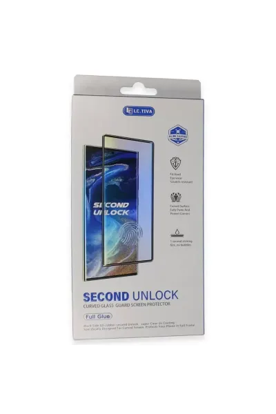 Newface Samsung Galaxy S24 Ultra Durable Full Glue Curved Cam