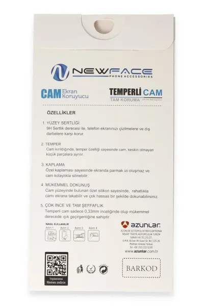 Newface Samsung Galaxy S25 3D Antistatik Cam Ekran Koruyucu