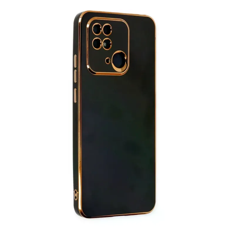 Newface Xiaomi Redmi 10C Kılıf Volet Silikon - Siyah