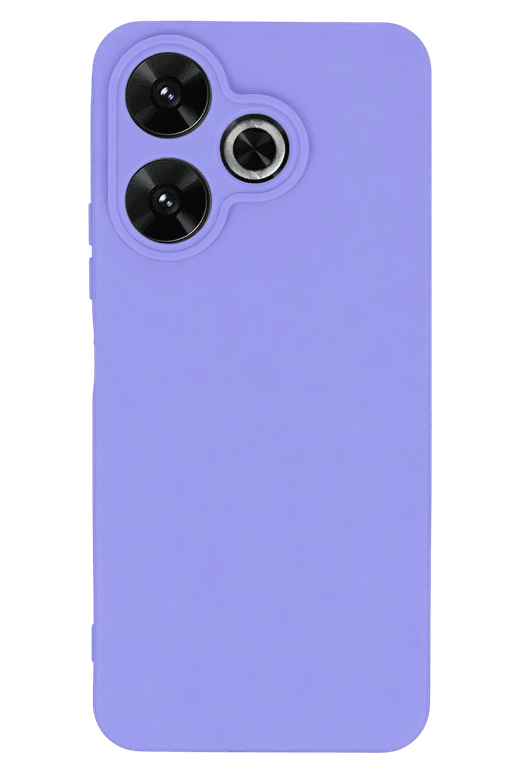 Newface Xiaomi Redmi 13 4G Kılıf First Silikon - Lila