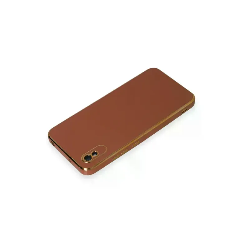 Newface Xiaomi Redmi 9A Kılıf Volet Silikon - Kırmızı