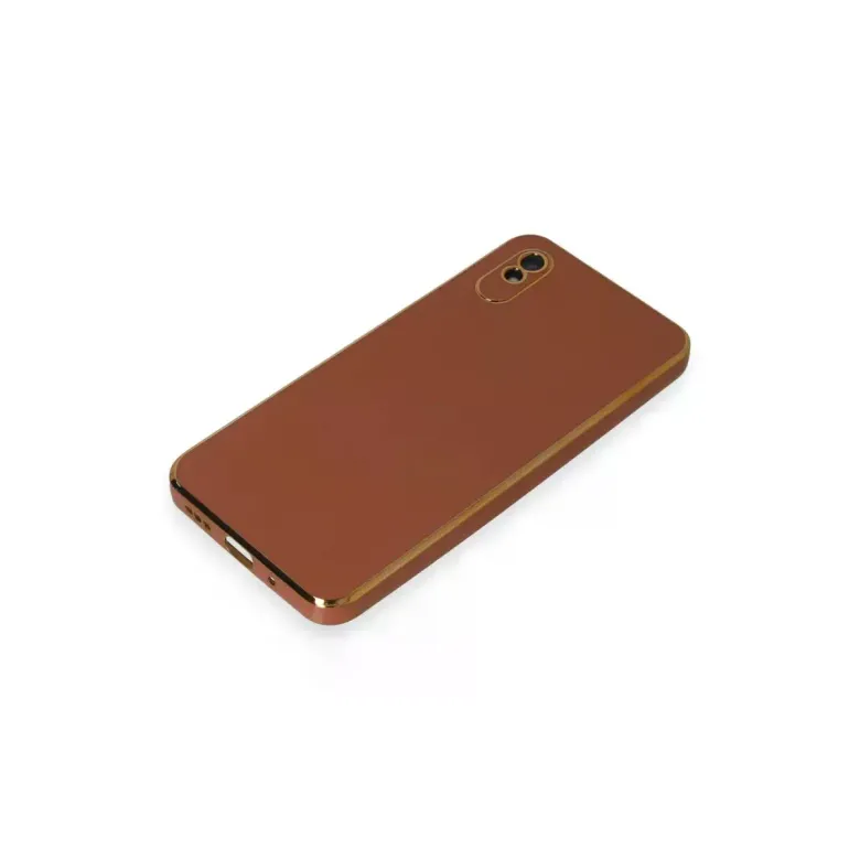 Newface Xiaomi Redmi 9A Kılıf Volet Silikon - Kırmızı