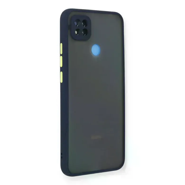 Newface Xiaomi Redmi 9C Kılıf Montreal Silikon Kapak - Lacivert