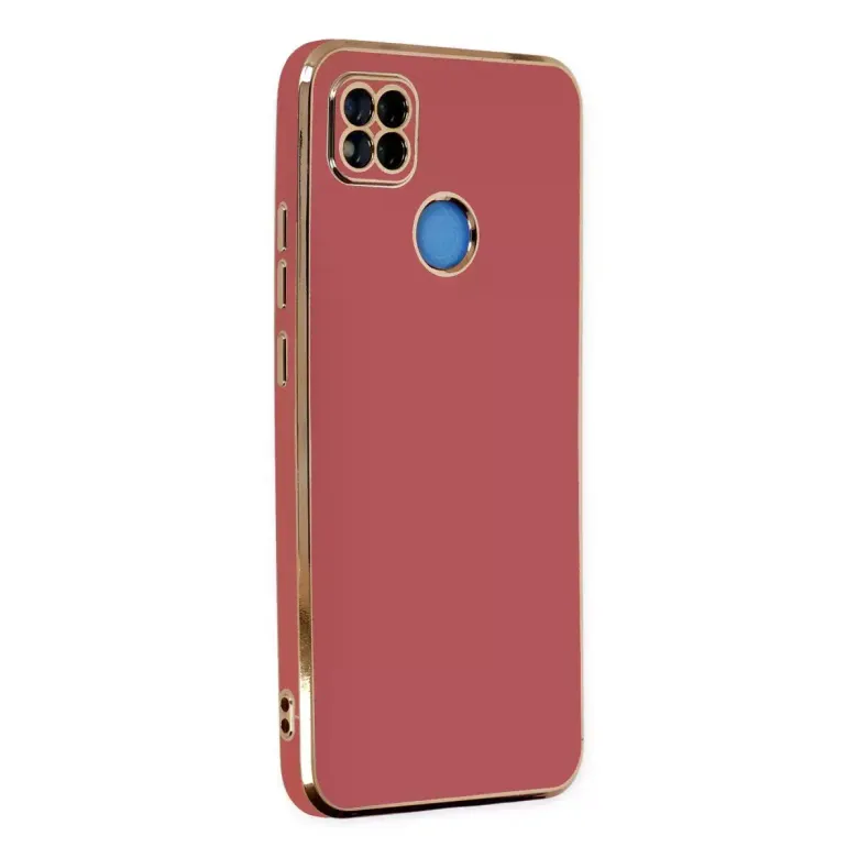 Newface Xiaomi Redmi 9C Kılıf Volet Silikon - Kırmızı