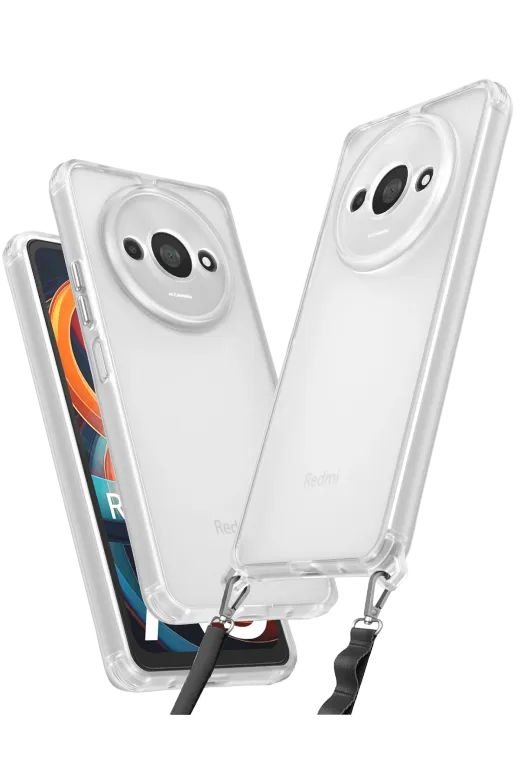 Newface Xiaomi Redmi A3 4G Kılıf Penta Silikon Kılıf - Şeffaf