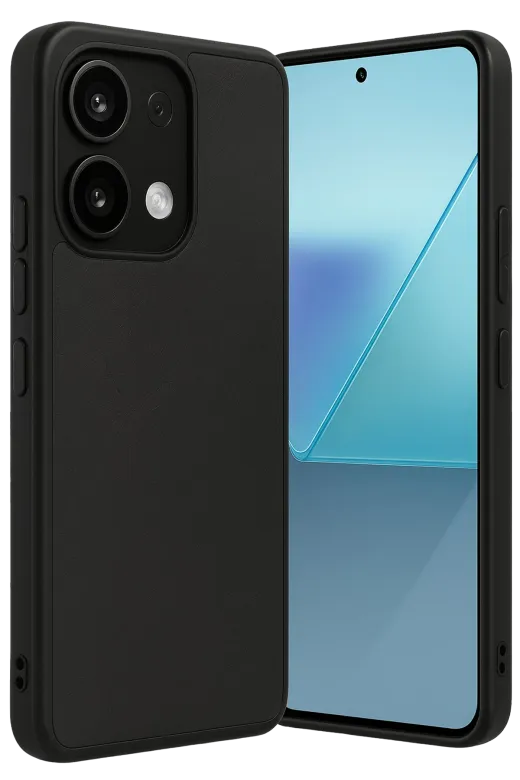Newface Xiaomi Redmi Note 13 Pro 5G Kılıf Aras Deri Kapak - Siyah