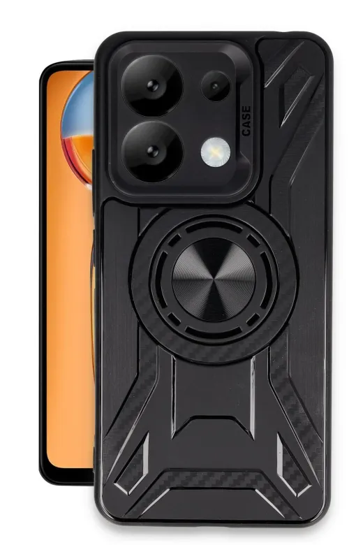 Newface Xiaomi Redmi Note 13 Pro 5G Kılıf Lincoln Silikon - Siyah