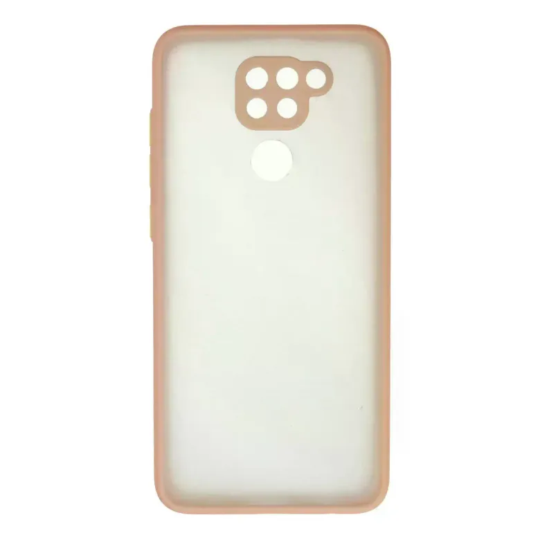Newface Xiaomi Redmi Note 9 Kılıf Montreal Silikon Kapak - Pembe