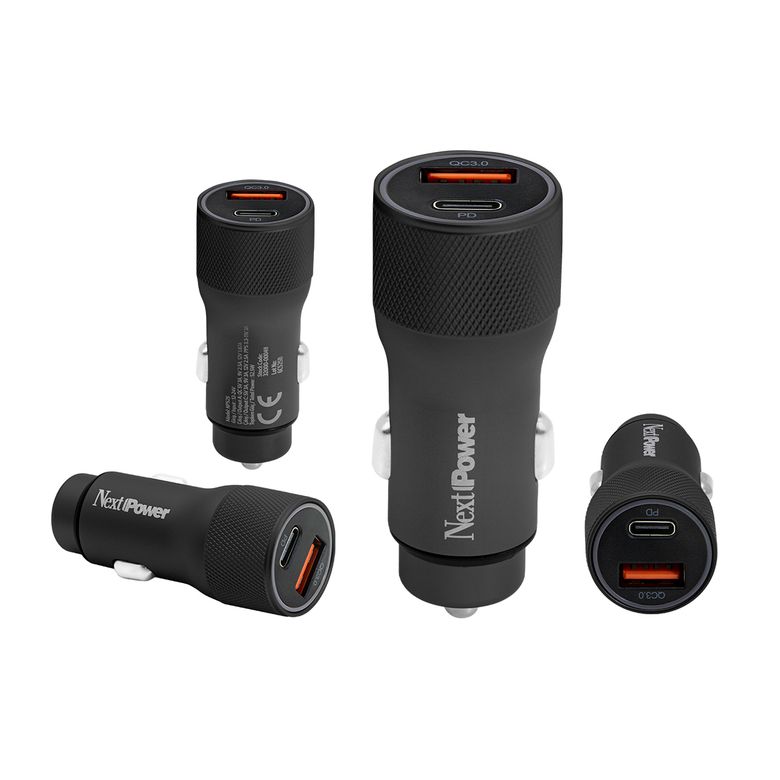 Next Power NP525 USB/PD Araç içi Hızlı Şarj Adaptörü - Siyah