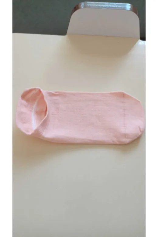 NF ND ENEFENDİ yoga-01 Kaydırmaz Tabanlı Unisex Pembe Yoga, Pilates Ve Tavaf Çorabı | Konforlu Nefes Alan Spor Patik Çorap