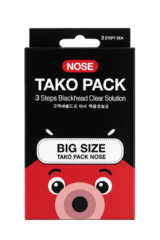 Nightingale 3 Aşamalı Siyah Nokta ve Gözenek Temizleme Bandı – Tako Pack