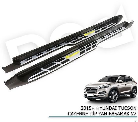 Niken 40980211 Hyundai Tucson Yan Basamak 2015 Ve Sonrası Cayenne Tip