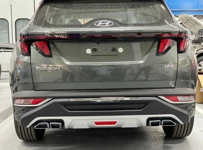 Niken 40992766 Hyundai Tucson Arka Tampon Koruması Difüzör 2021+