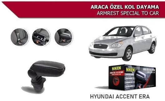 Niken 42011198 Hyundai Accent Era Araca Özel Kol Dayama Kolçak 2006-2011 Arası N