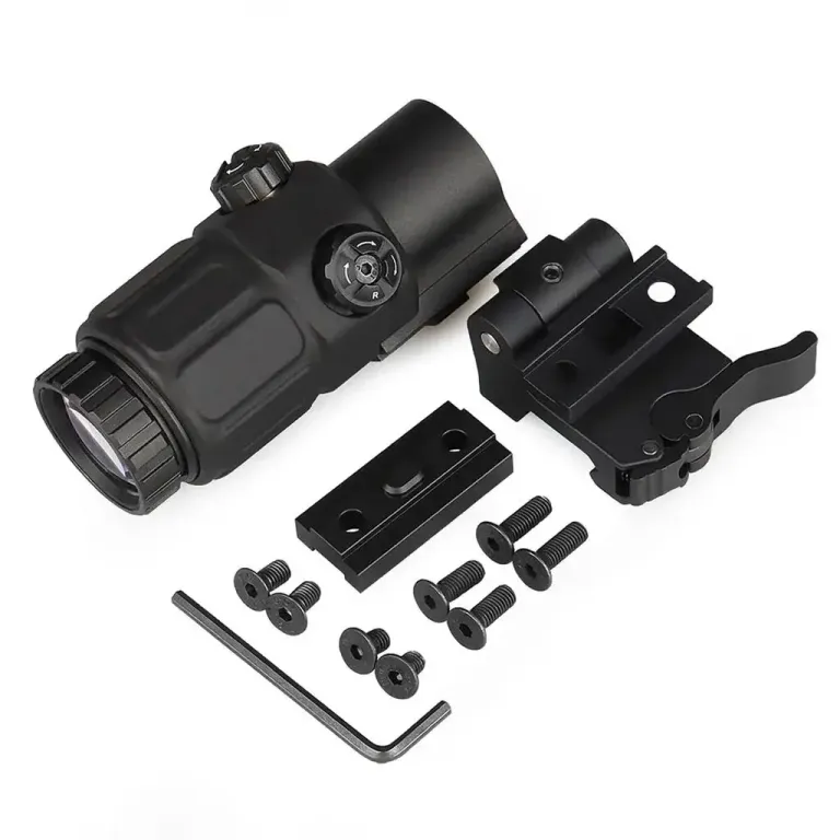 Nikula Magnifier 5x Yakınlaştırmalı Dürbün - 22mm Ray Uyumlu, Katlanır Yaylı Ayaklı