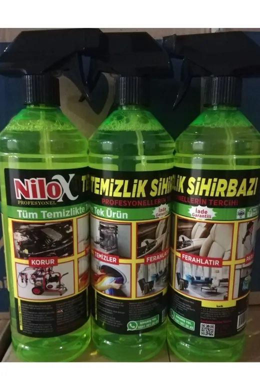 NİLOX ETH756756756 Temizlik Sihirbazı Leke Sökücü 1 Ltx4 Adet