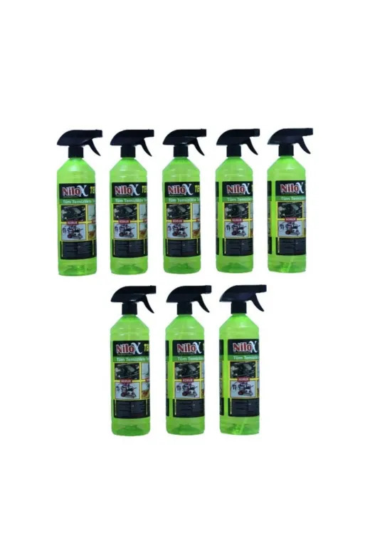 NİLOX ÖZT78655750 Çok Amaçlı Yağ Kir Leke Çıkarıcı 1 Lt*8 Adet