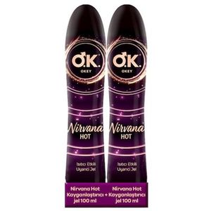Nirvana Hot 2x100 ml Kayganlaştırıcı Jel