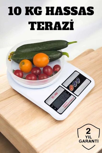 Nm-store 116861363 Kompakt Tasarım Ve Tek Tuşla Sıfırlama Özelliğiyle Kullanımı Kolay Mutfak Tartısı