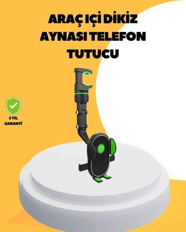 Nm-store TRİTHLTUCZZZTELEFONTUTUCUAYNAYATAKMALI-BLNCCC Dikiz Aynasına Takılan Telefon Tutucu Ayarlanabilir Çok Yönlü Araç Aksesuarı