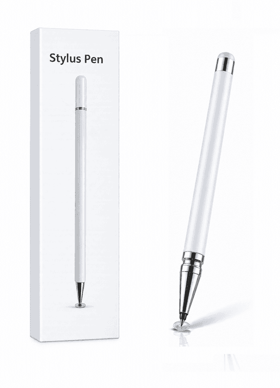 Note 12 4G Uyumlu Dokunmatik Stylus Kalem Disk Uçlu Hassas Beyaz Tablet Telefon Çizim Kalemi