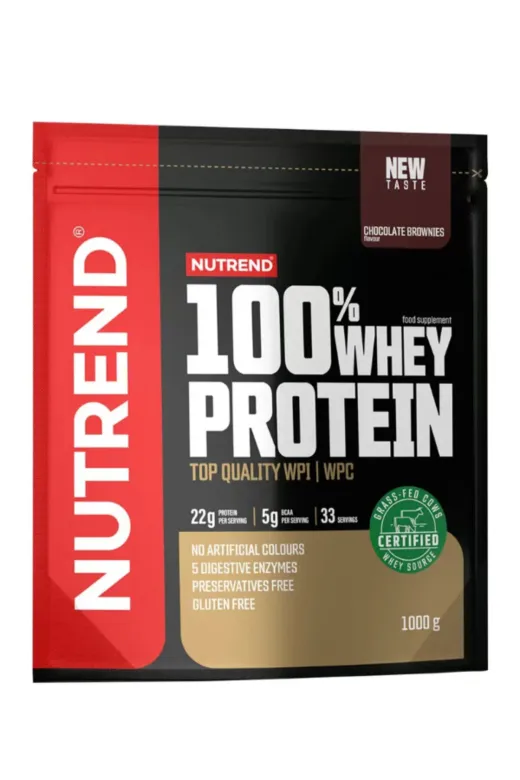 Nutrend Nutrend1000gr Whey Protein Tozu 1000 Gr Çikolata Browni Aromalı