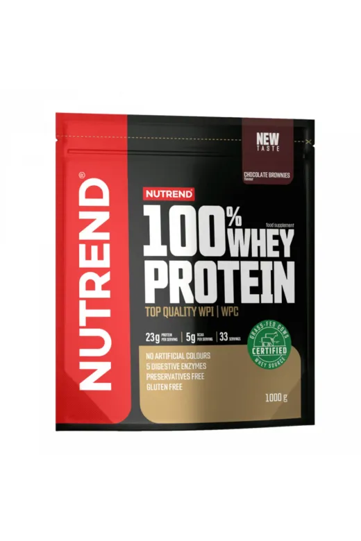 Nutrend Nutrend1000gr Whey Protein Tozu 1000 Gr Çikolata Browni Aromalı