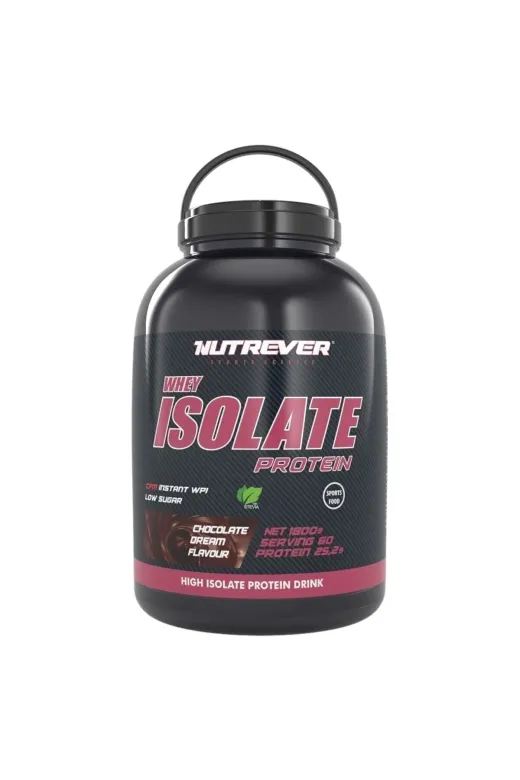 Nutrever asdxerfg fhgs Whey Isolate Protein 1800Gr Çikolata