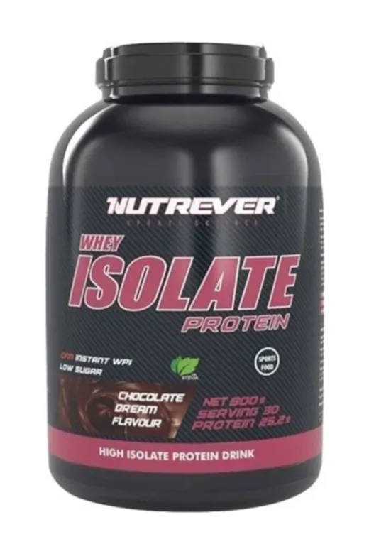 Nutrever NUTREVER012 Whey Isolate Çikolata Aromalı 900 Gr