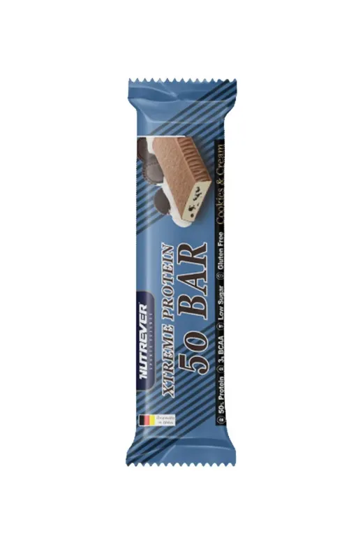 Nutrever TYC00616543555 Xtreme Protein Bar Cookies&cream 24*50Gr