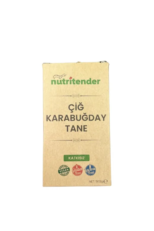 Nutritender NTR-ÇKT-500G Çiğ Karabuğday Tane