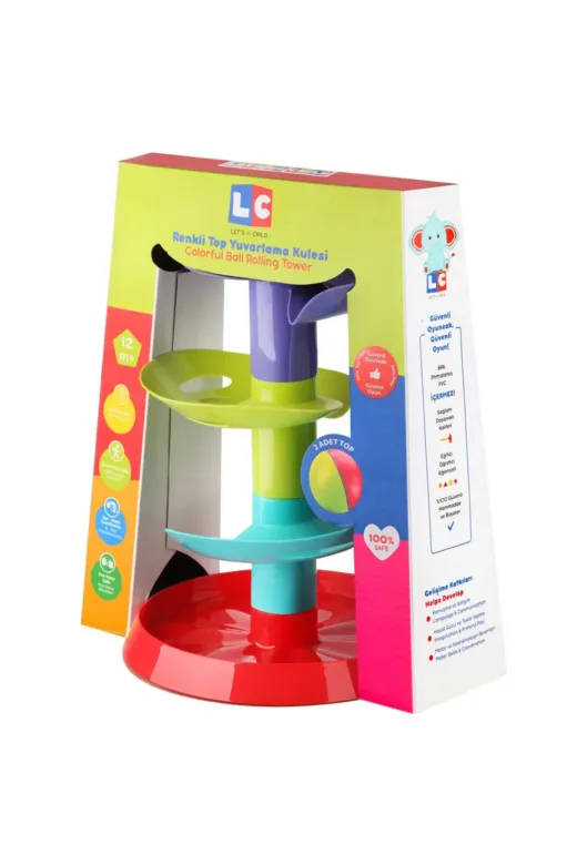NW NessiWorld Asd.0014165 Nessiworld Lc Renkli Top Yuvarlama Kulesi