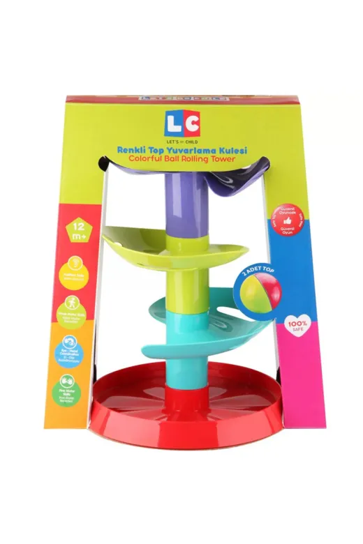 NW NessiWorld Asd.0014165 Nessiworld Lc Renkli Top Yuvarlama Kulesi