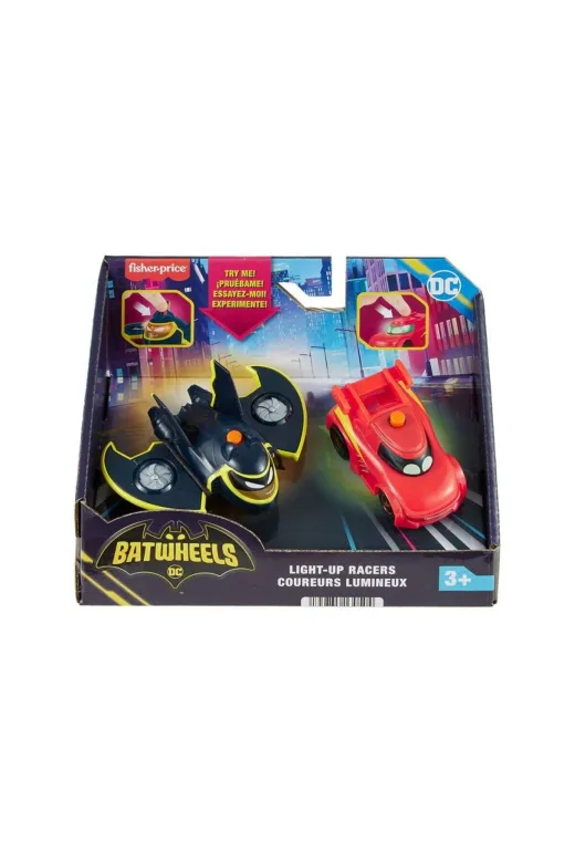 NW NessiWorld ayrstorexml3MATTEL.R.HML26 Hml26 Nessiworld® Batwheels™ Işıklı Yarışçılar