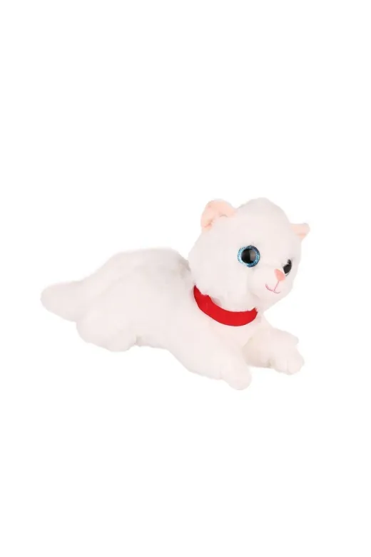 NW NessiWorld casaxmlK02.KZL2309034 Kzl-2309034 Peluş Kedi 25 Cm -Kızılkaya Oyuncak