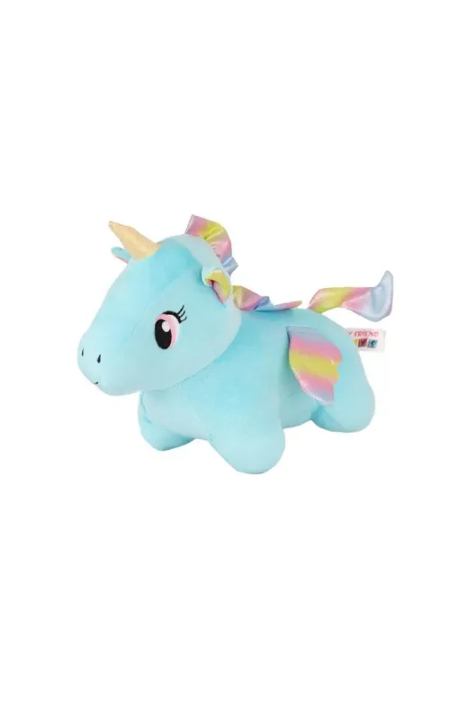 NW NessiWorld casaxmlMYFREND.5018 5018 Kadife Mavi Unicorn -My Friend Toys