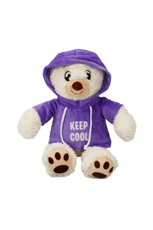 NW NessiWorld casaxmlS00003192 Kapşonlu Peluş Ayı 30 Cm.