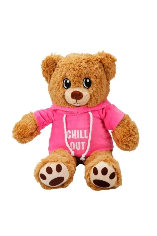 NW NessiWorld casaxmlS00003192 Kapşonlu Peluş Ayı 30 Cm.