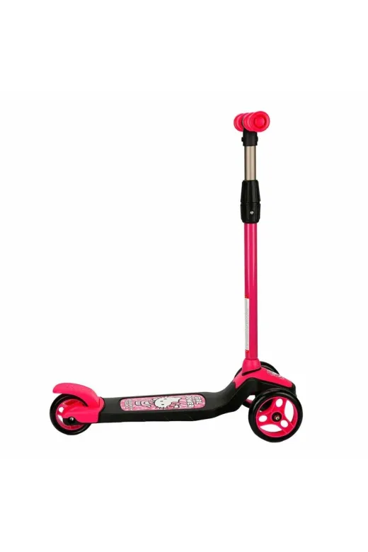 NW NessiWorld casaxmlTRU81915 Hello Kitty 3 Tekerlekli Twistable Scooter