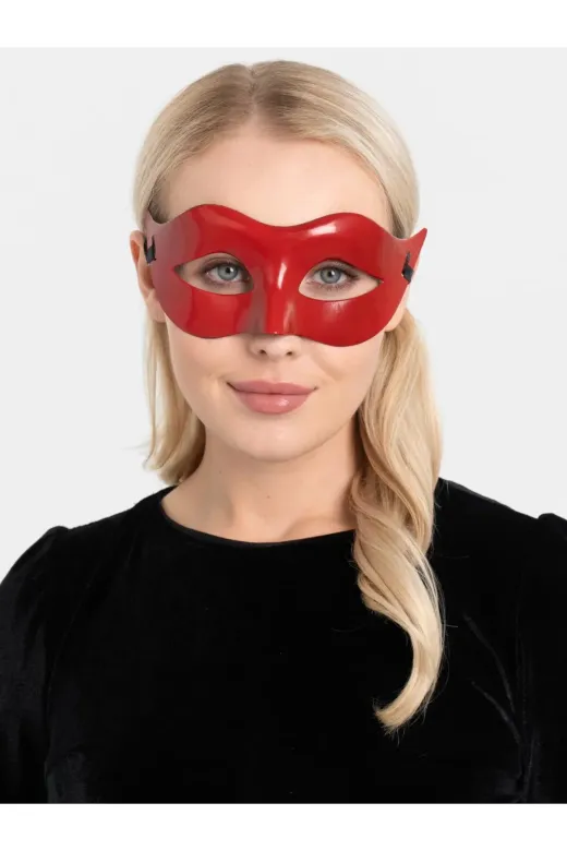 NW NessiWorld YsfxmlSMR-A001 Kırmızı Renk Masquerade Kostüm Partisi Venedik Balo Maskesi