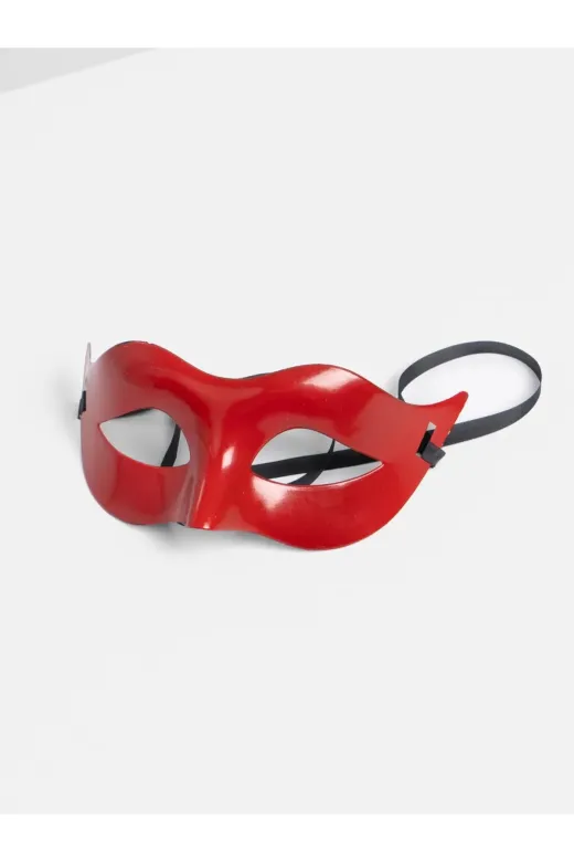 NW NessiWorld YsfxmlSMR-A001 Kırmızı Renk Masquerade Kostüm Partisi Venedik Balo Maskesi