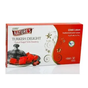 Öğüt Çilekli Lokum 450 Gr