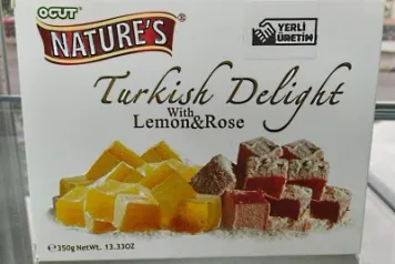 Öğüt Limon&Gül Lokumu 350 Gr
