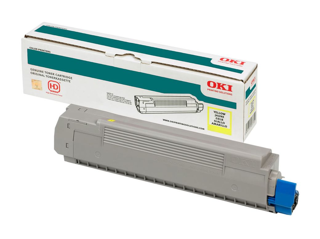 OKI 45396301 MC760/770/780 Sarı Toner 6K