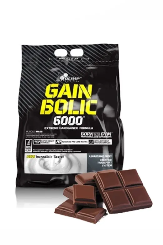 Olimp MYBgainbolic Gain Bolic 6000 Çikolata Aromalı 1000 Gr Karbonhidrat Protein Tozu Kas Kuvvet