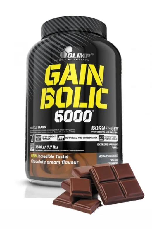 Olimp OLİMPG Gain Bolic 6000 3500 Gr Çikolatalı Pro Mass Gainer