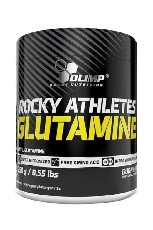 Olimp ZMR2332110018 Rocky Athletes Glutamine 250 Gr Glutamin B6 Vitamini Enerji Güç Performans