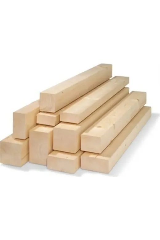 OMEDA OMDT10 Silinmiş Çam Ahşap Kereste 3.6 X4 Cm 4Adet 100 Cm Uzunluk