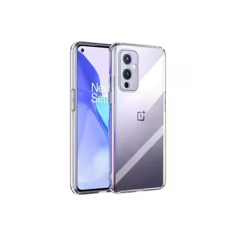 One Plus 9 Kılıf Lüx Şeffaf Silikon