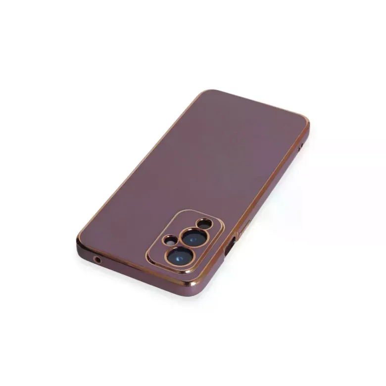 One Plus 9 Kılıf Volet Silikon - Mor